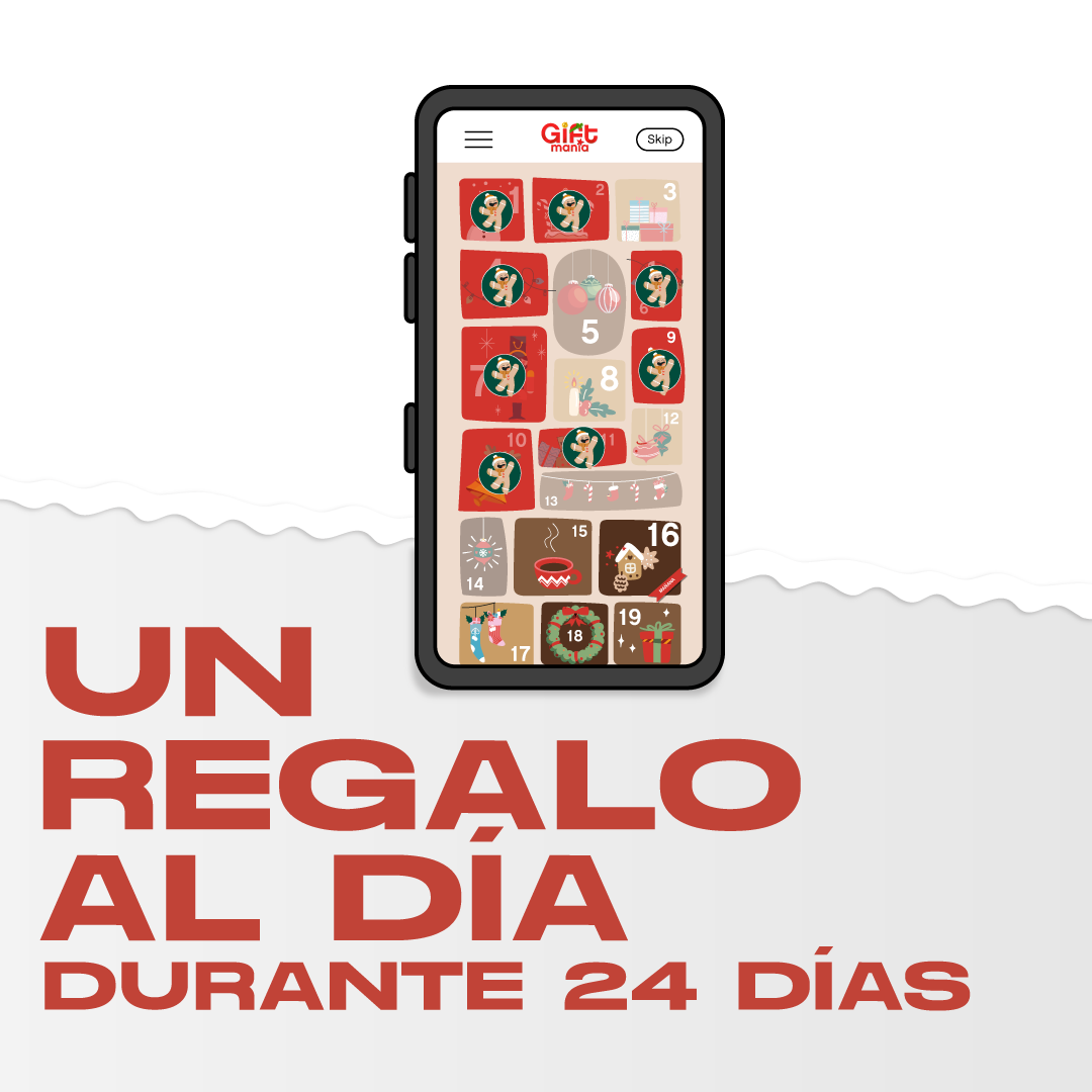 movil con juego de navidad