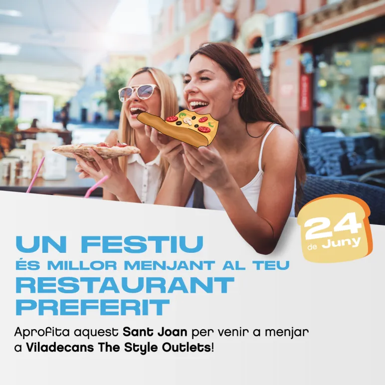 chicas disfrutando de una comida en verano