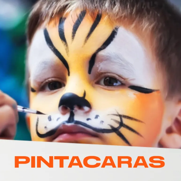 face painting in jungle night