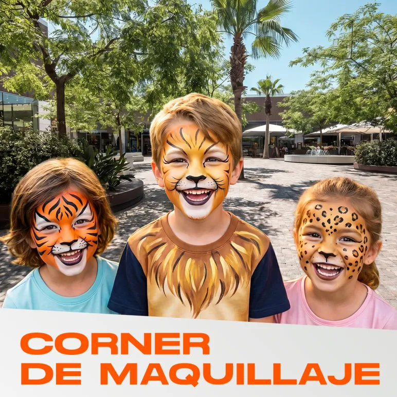 maquillaje infantil Jungle Night