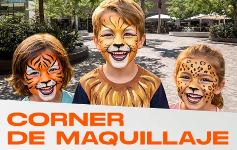 maquillaje infantil Jungle Night