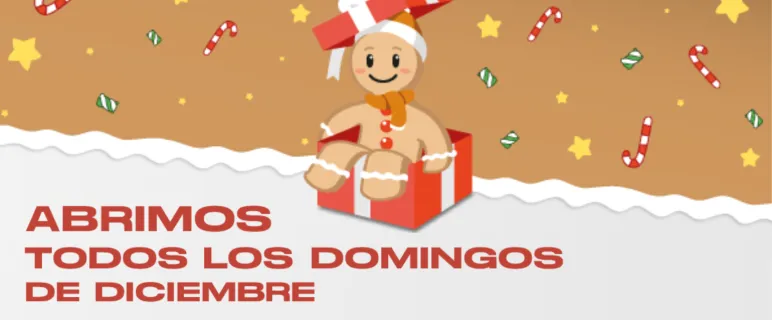 muñeco de genhibre navideño saliendo de caja regalo feliz