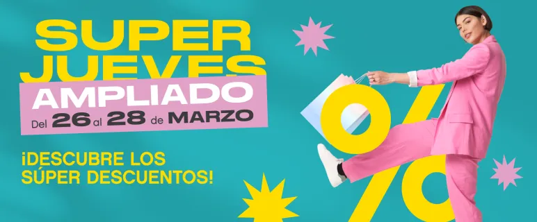 SUPER JUEVES AMPLIAZO DE MARZO