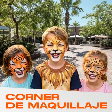 maquillaje infantil Jungle Night